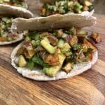 Butterbean hummus pots