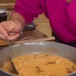 Asian style pork in lettuce boats